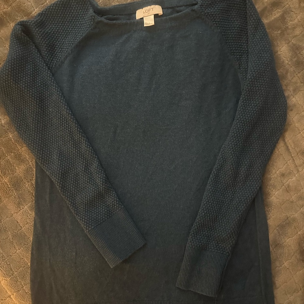 LOFT Women's Blue Sweater